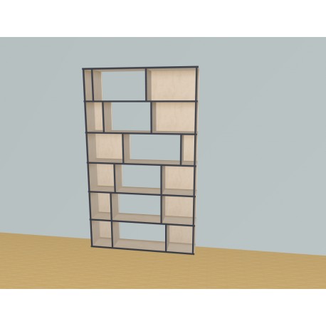Bookshelf  (H217cm - W130 cm)