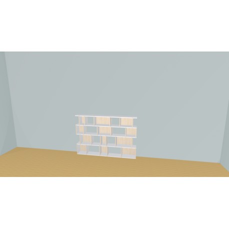 Bookshelf  (H103cm - W169 cm)