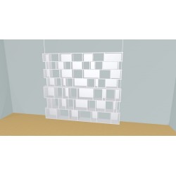 Bookshelf  (H212cm - W270 cm)