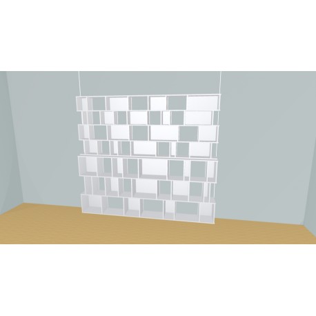 Bookshelf  (H212cm - W270 cm)