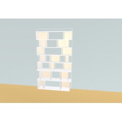 Bookshelf  (H209cm - W125 cm)