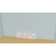 Bookshelf  (H55cm - W230 cm)