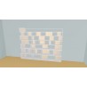 Bookshelf  (H203cm - W300 cm)