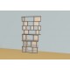 Bookshelf  (H217cm - W129 cm)
