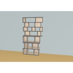 Bookshelf  (H217cm - W129 cm)