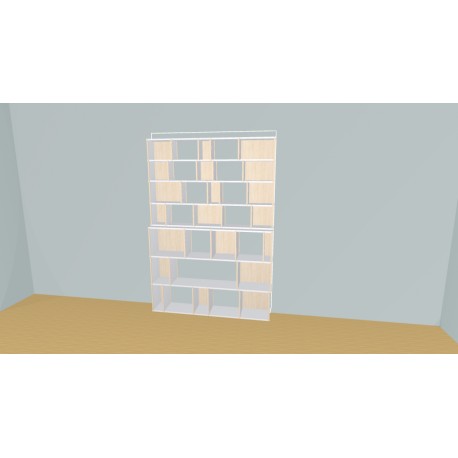 Bookshelf  (H212cm - W167 cm)