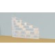 Bookshelf  (H203cm - W280 cm)