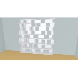 Bookshelf  (H239cm - W270 cm)