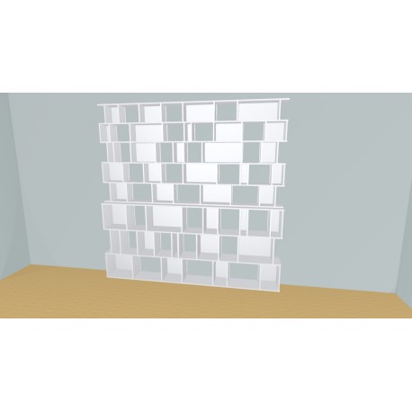 Bookshelf  (H239cm - W270 cm)