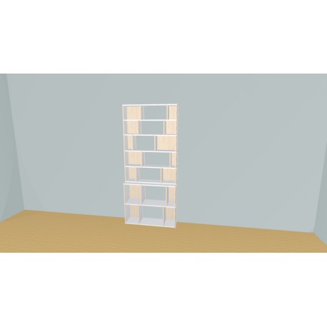 Bibliotheek  (H203cm - B100 cm)