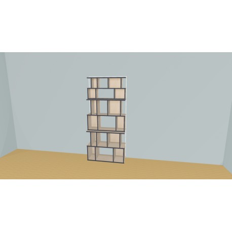 Bookshelf  (H196cm - W100 cm)