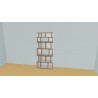 Bookshelf  (H196cm - W100 cm)