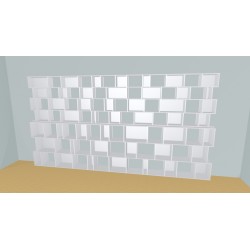 Bookshelf  (H212cm - W450 cm)