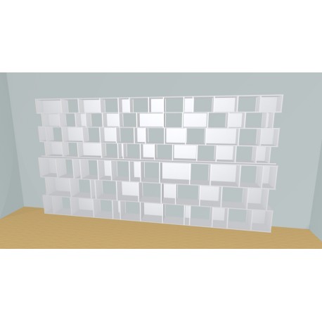 Bookshelf  (H212cm - W450 cm)