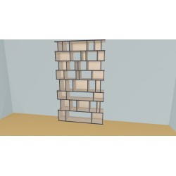Bookshelf  (H243cm - W160 cm)