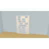 Bookshelf  (H201cm - W161 cm)