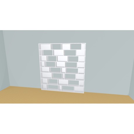 Bookshelf  (H201cm - W210 cm)