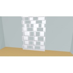 Bookshelf  (H272cm - W195 cm)
