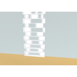 Bookshelf  (H264cm - W121 cm)