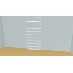 Bookshelf  (H264cm - W122 cm)