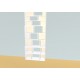 Bookshelf  (H256cm - W110 cm)