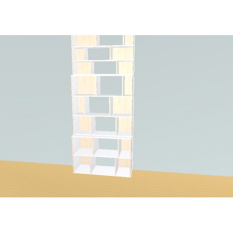 Bookshelf  (H256cm - W110 cm)