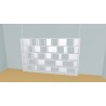 Bookshelf  (H181cm - W332 cm)