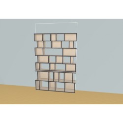 Bookshelf (H203cm - W163 cm)