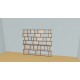 Bookshelf  (H176cm - W225 cm)