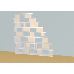 Bookshelf  (H239cm - W257 cm)