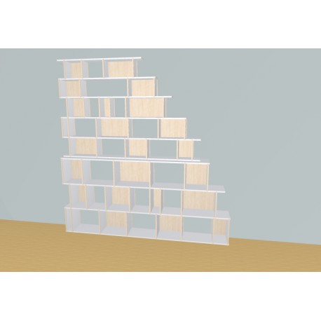 Bookshelf  (H239cm - W257 cm)