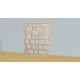 Bookshelf  (H220cm - W179 cm)