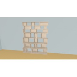 Bookshelf  (H220cm - W179 cm)