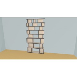 Bookshelf  (H239cm - W140 cm)