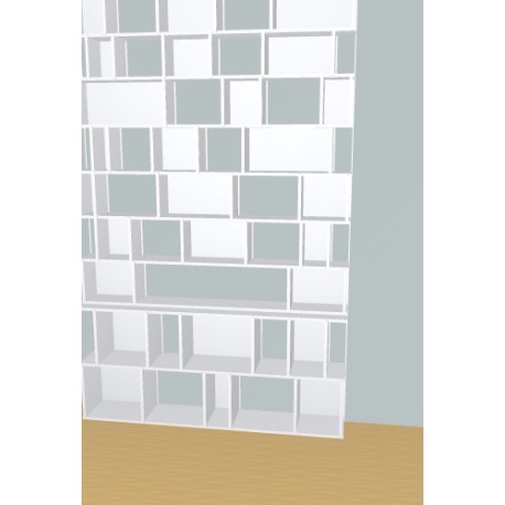 Bookshelf  (H257cm - W163 cm)