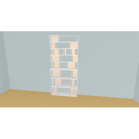 Bookshelf  (H236cm - W120 cm)