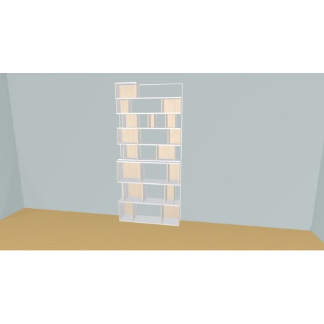 Bookshelf (H236cm - W120 cm)