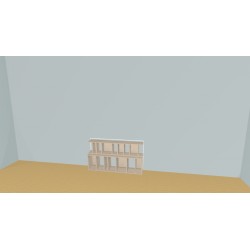 Bookshelf  (H66cm - W140 cm)