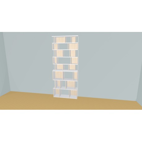Bookshelf  (H236cm - W108 cm)