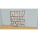 Bookshelf  (H217cm - W229 cm)