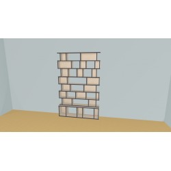 Bookshelf  (H209cm - W150 cm)