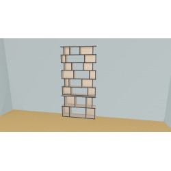 Bibliothèque (H227cm - L124 cm)