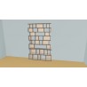 Bookshelf  (H227cm - W166 cm)