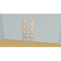 Bookshelf  (H200cm - W115 cm)
