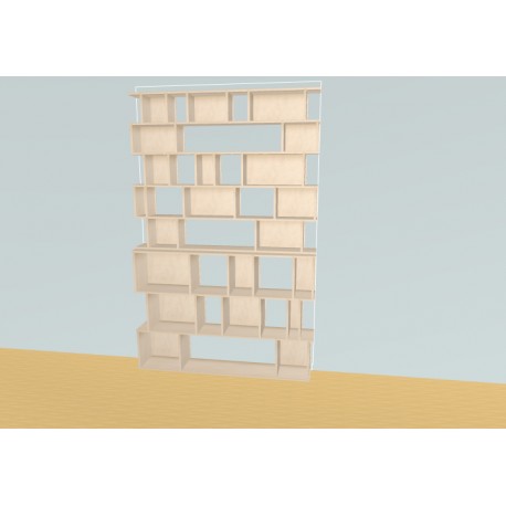 Bookshelf  (H239cm - W156 cm)