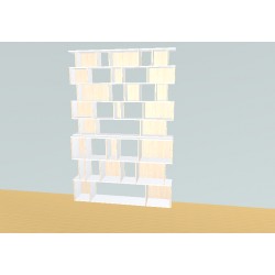 Bookshelf  (H239cm - W160 cm)