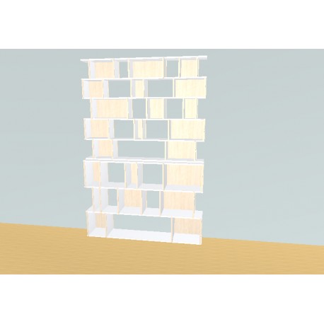 Bibliotheek  (H239cm - B160 cm)