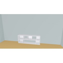 Bookshelf  (H73cm - W217 cm)