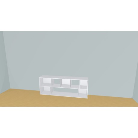 Bibliotheek  (H73cm - B217 cm)