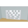 Bookshelf  (H181cm - W320 cm)